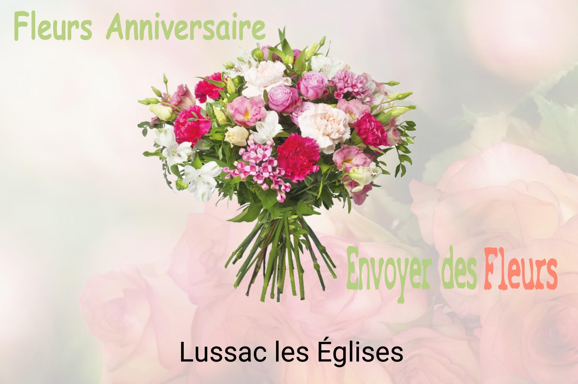 Bouquet de fleurs d’anniversaire livré à Lussac-les-Églises