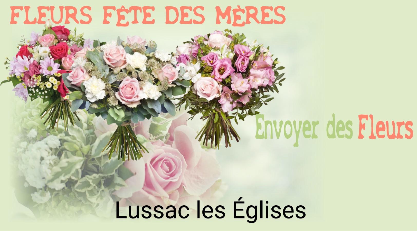 Bouquet de Fête des Mères livré à Lussac-les-Églises